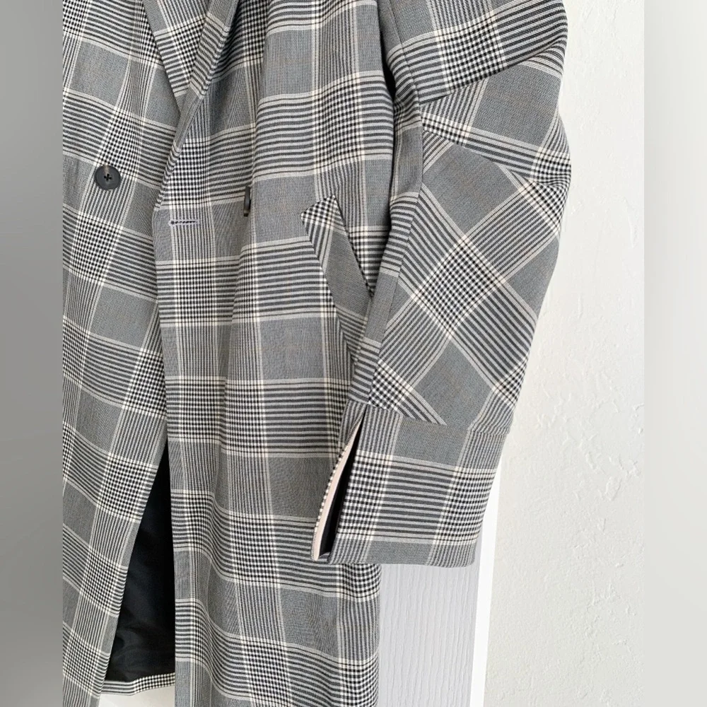 NWT J.ing plaid belted women’s trench coat - Picture 11 of 16
